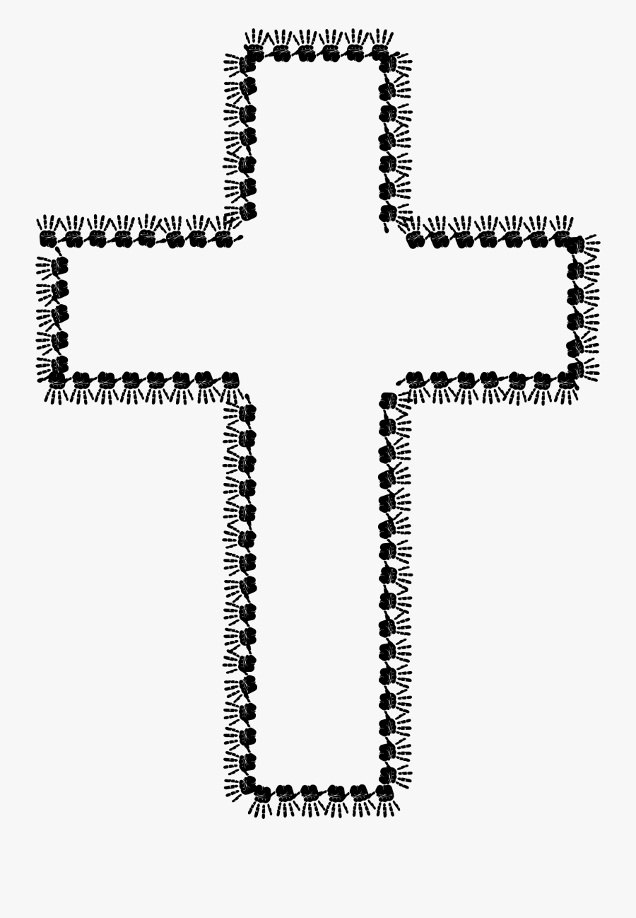 Hands Big Image Png - Christian Cross, Transparent Clipart
