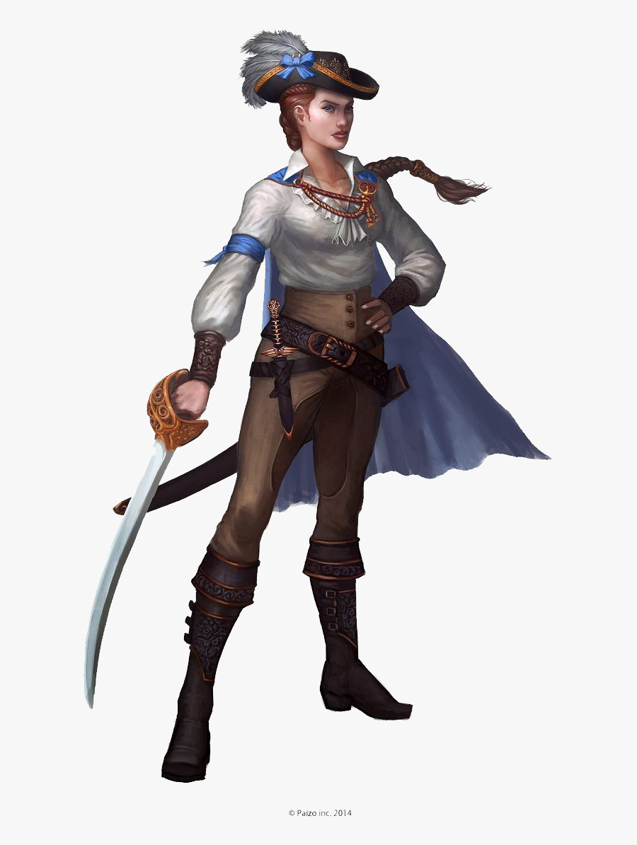 Pirate Png - Pathfinder Pirate, Transparent Clipart