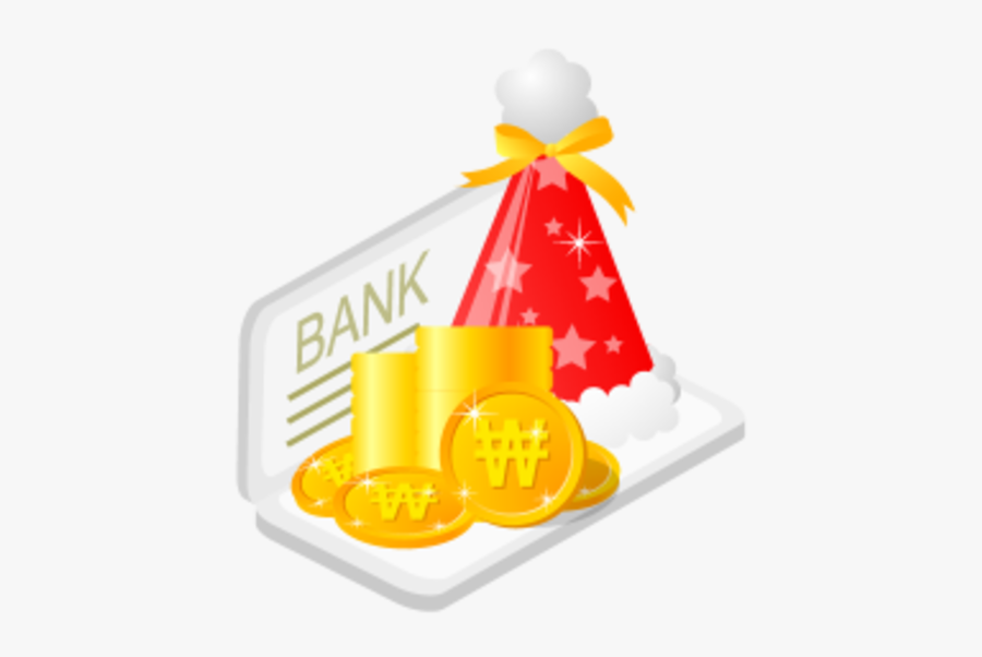 Christmas Money Png, Transparent Clipart