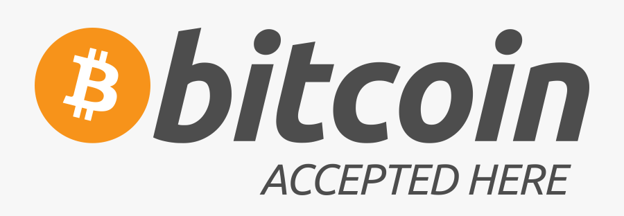 Bitcoin Accepted Here Sign - Bitcoin Accepted Here Png, Transparent Clipart