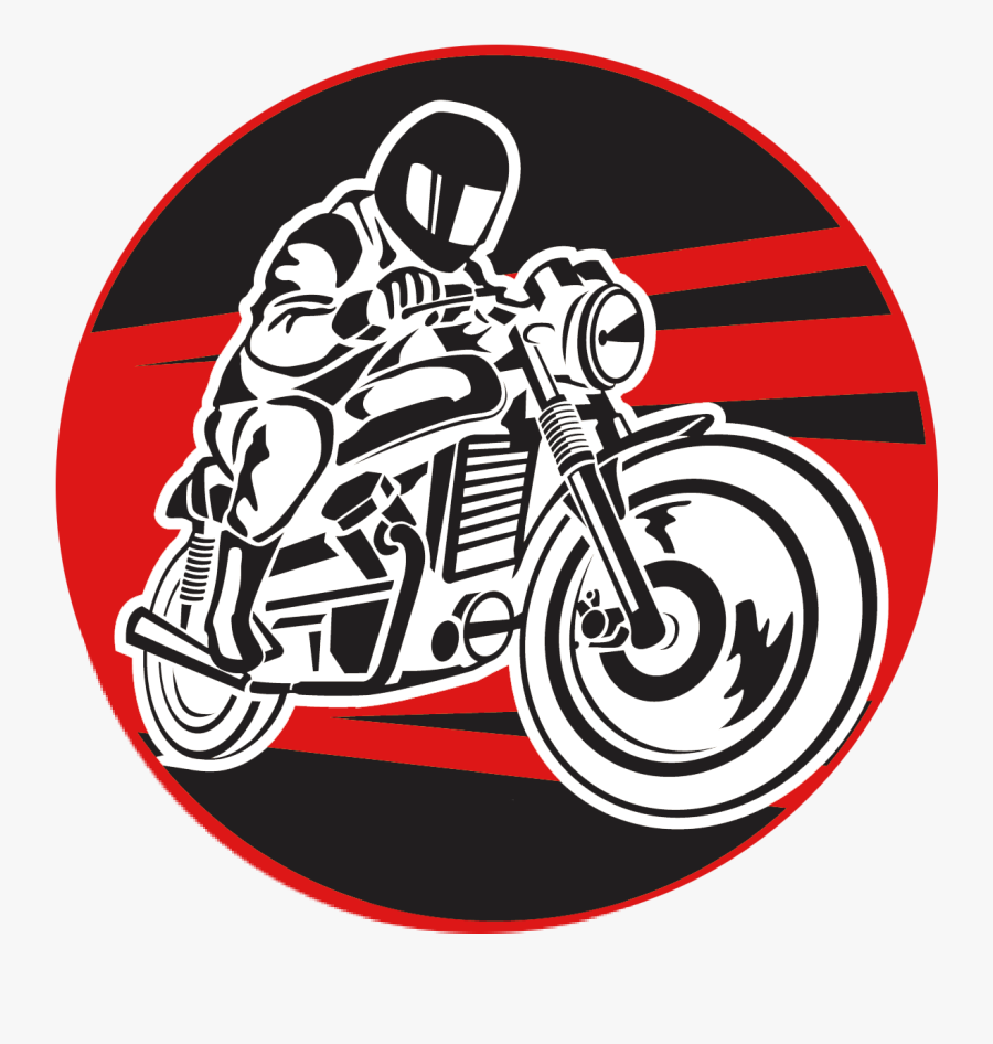 Myridercourse Myridercourse Myridercourse Myridercourse - Motorcycle Rider Logo Png, Transparent Clipart