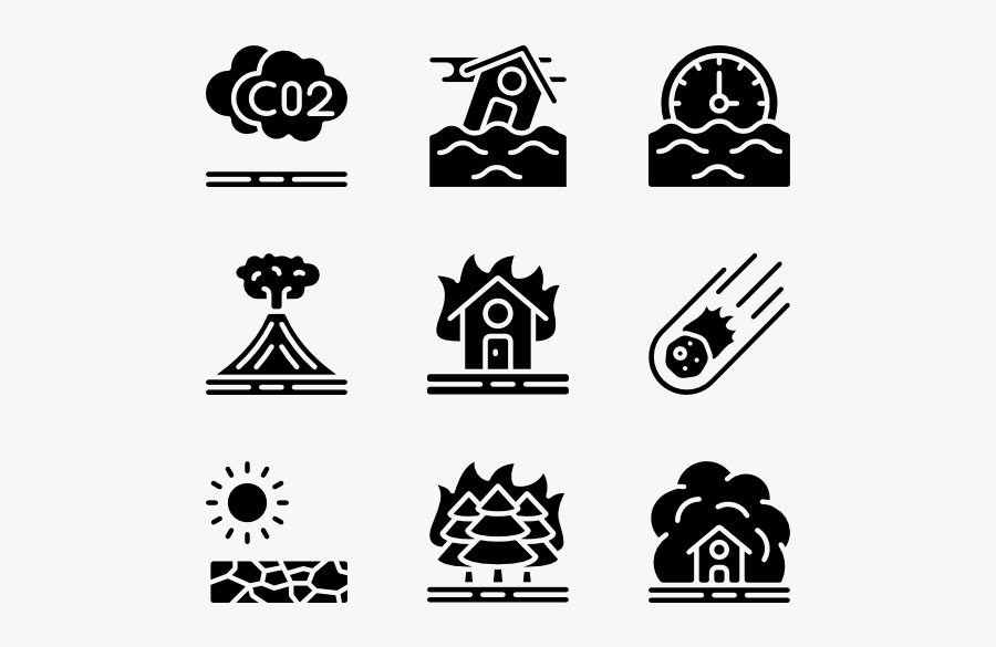 Clip Art Flood Icon - House Flood Icon, Transparent Clipart
