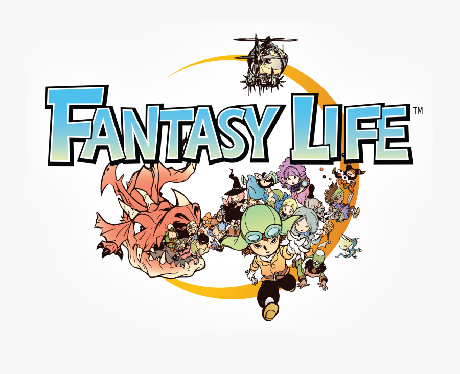 Fantasy Life Logo Png, Transparent Clipart