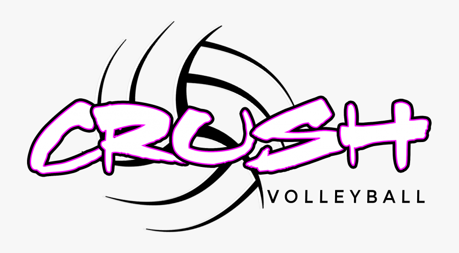 Middle School / High School Volleyball Clipart , Png - Crush Volleyball Logo, Transparent Clipart