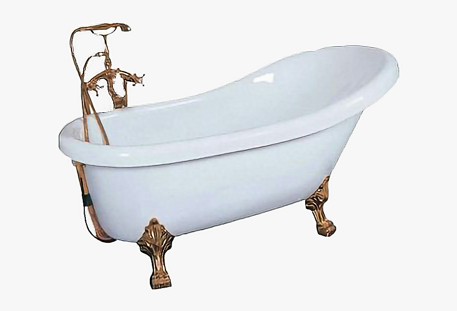 #vintage #bath #bathtub #victorian #freetoedit - Bath Tub, Transparent Clipart