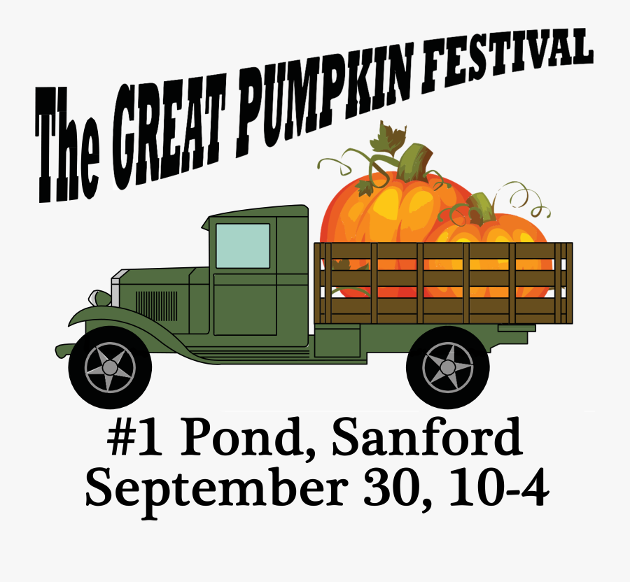 Pumpkin Clipart Truck - Truck, Transparent Clipart