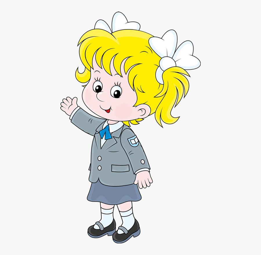 Мультяшные Картинки Школьников, Transparent Clipart