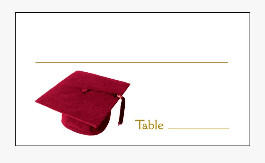 Graduation Clipart Maroon - Graduation Cap, Transparent Clipart