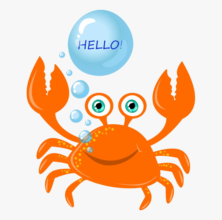 Crab Euclidean Vector Illustration - Vector Graphics, Transparent Clipart