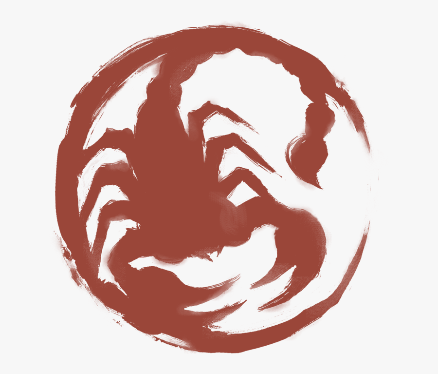 L5r Scorpion Clan Symbol, Transparent Clipart