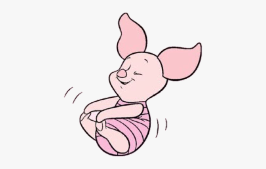 #aesthetic #cute #happy #pig #poo #pink #pinkpig - Kubuś Puchatek I Prosiaczek Tapeta, Transparent Clipart