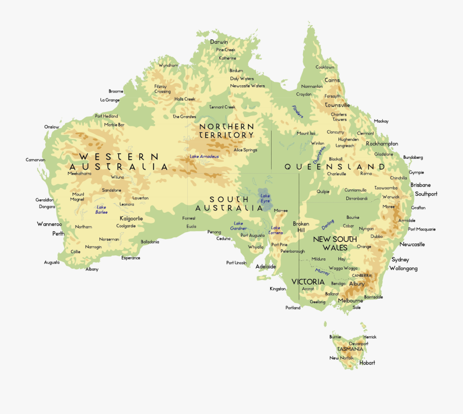 Map Australia Area Icon Png Image High Quality Clipart - Barossa Valley On Map, Transparent Clipart