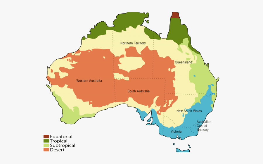 Climates In Australia, Transparent Clipart