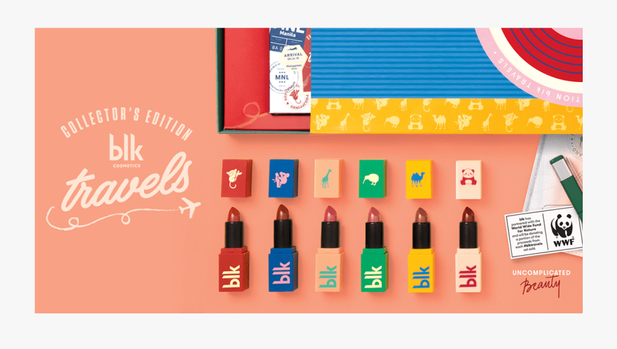 Blk Collections Travels - Blk Travel Lipstick, Transparent Clipart