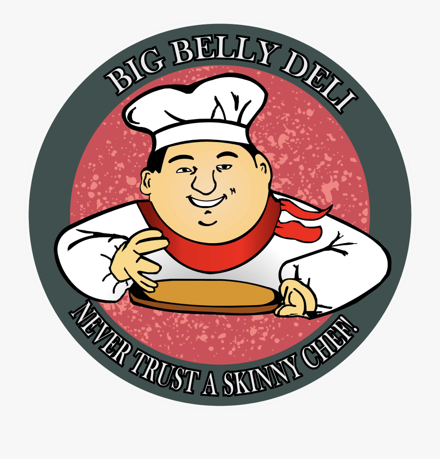 Big Belly Deli - Cartoon, Transparent Clipart