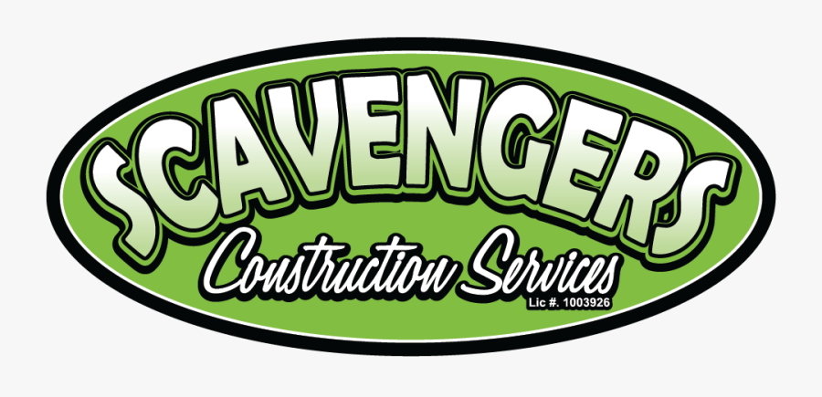 Welcome To Scavengers Construction Services Clipart, Transparent Clipart