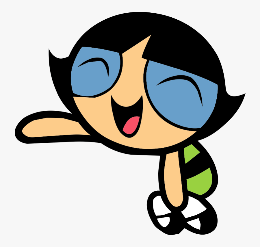 Buttercup Powerpuff Girls Png Pic Background - Powerpuff Girls Buttercup Laugh, Transparent Clipart