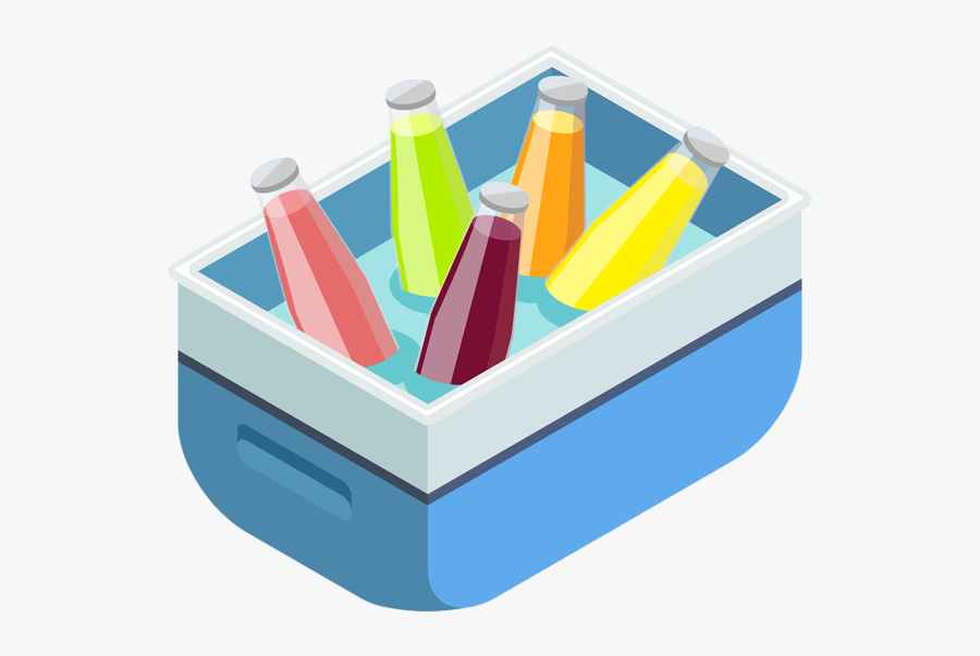 Drink Clipart Vacation - Cooler Clipart Transparent Background, Transparent Clipart