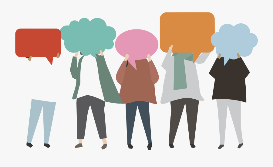 2 August - Speech Bubble Clipart People, Transparent Clipart