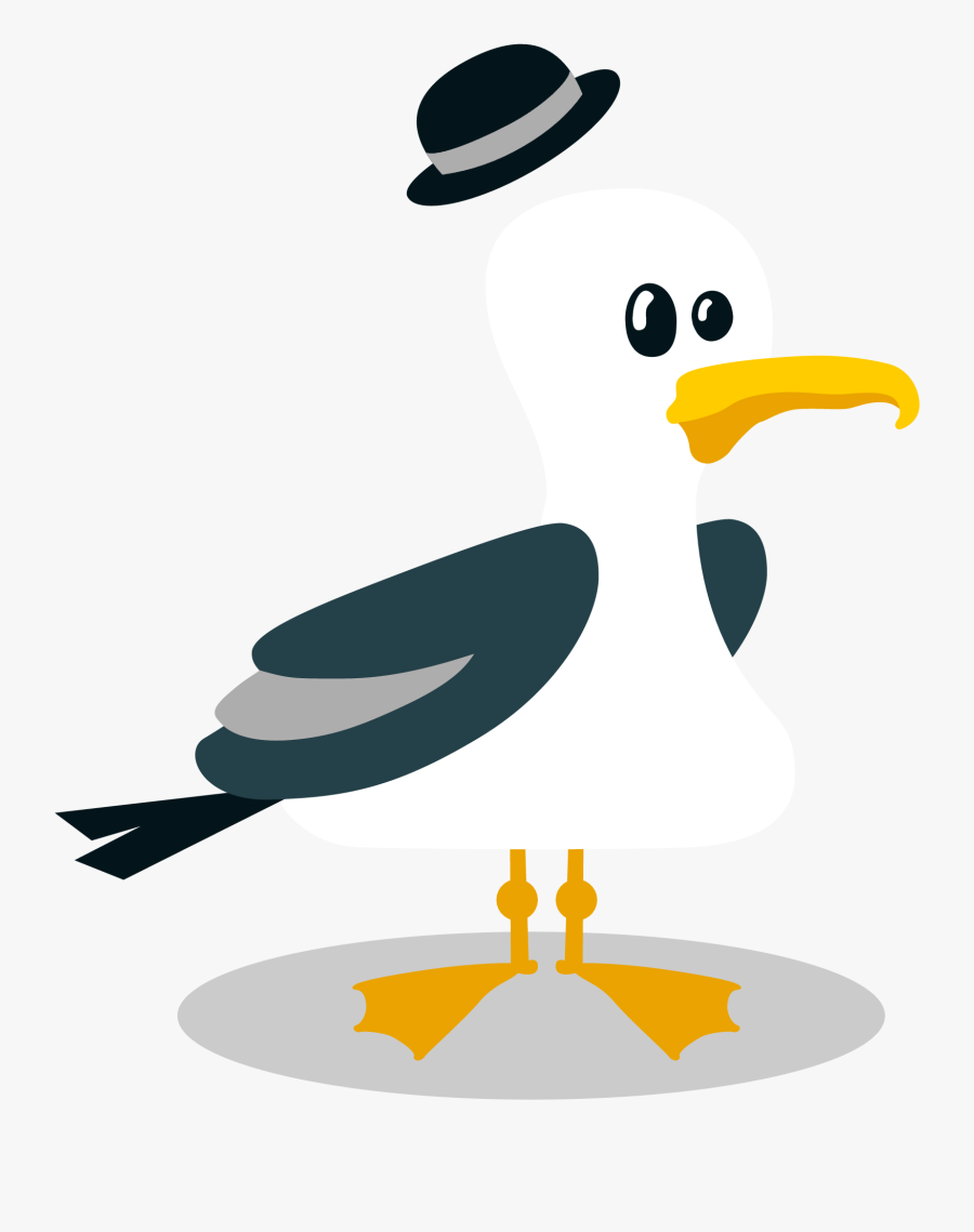 Footprint Clipart Seagull, Transparent Clipart