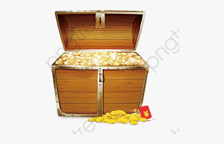 Cartoon Category - Treasure Chest Png Cartoon, Transparent Clipart