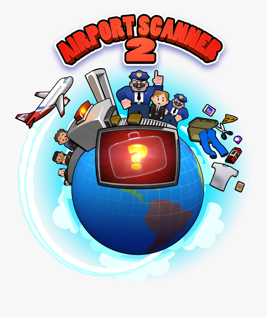 Airport Scanner 2 Game, Transparent Clipart