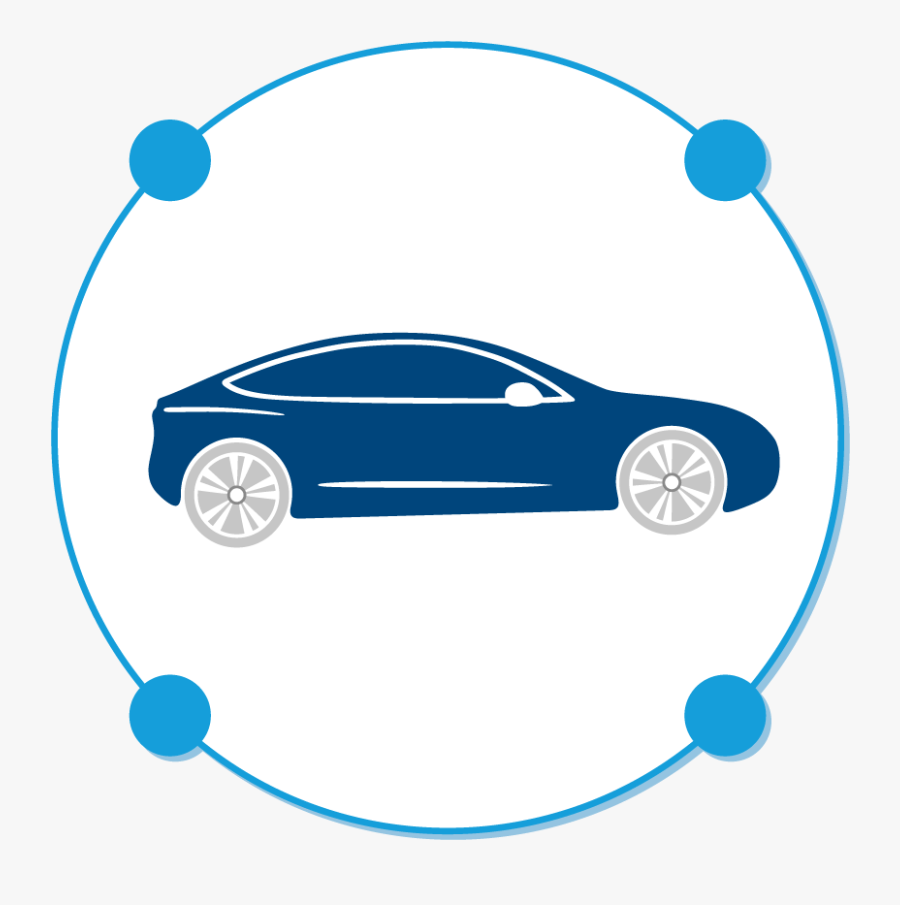 Tesla Car Icon, Transparent Clipart