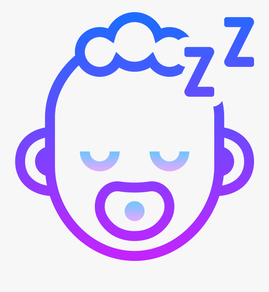 Sleeping Baby Icon - Navegador Sleeping, Transparent Clipart
