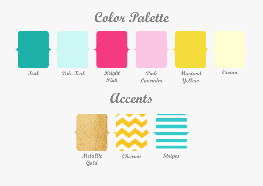 Turquoise Pink And Yellow, Transparent Clipart