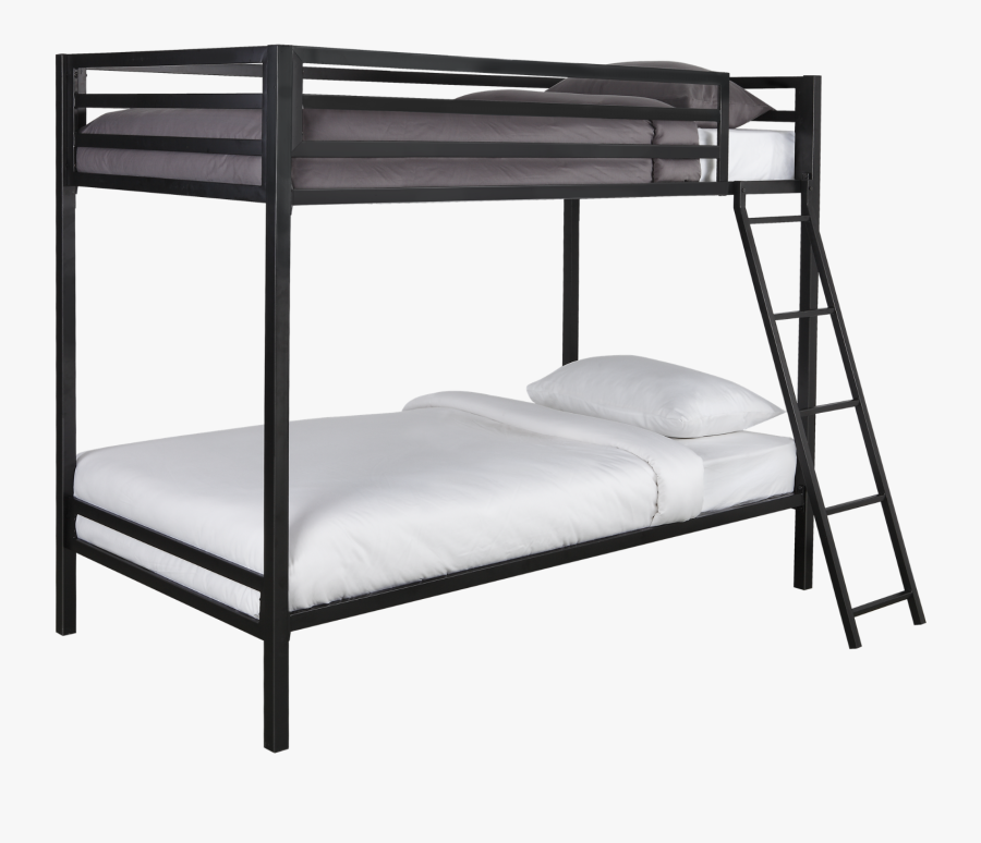 Clip Art Twin Over Metal Bed - Bunk Bed Png, Transparent Clipart