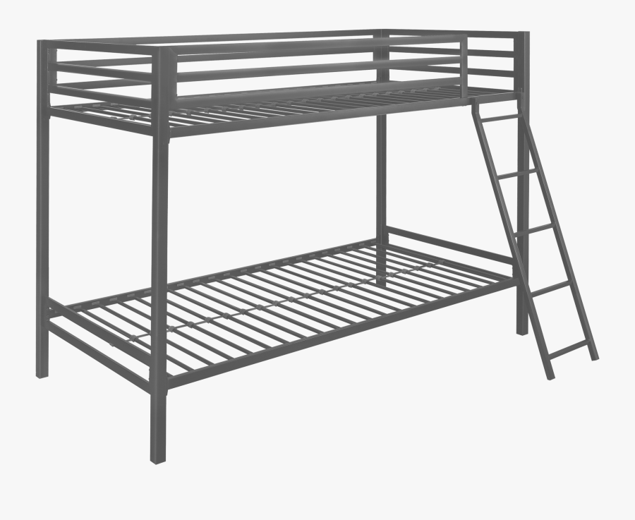 Twin Bunk Beds Metal, Transparent Clipart