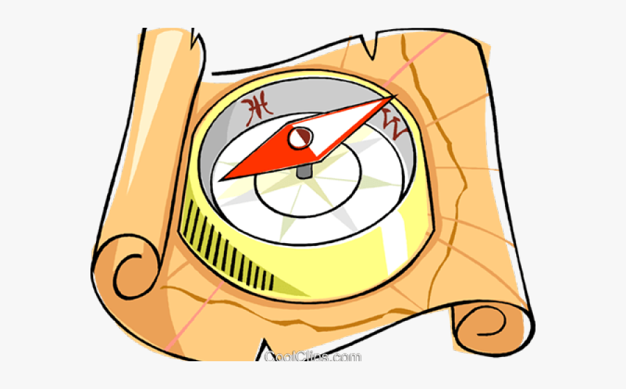 Transparent Compass Clipart - Transparent Compass And Map Clipart, Transparent Clipart