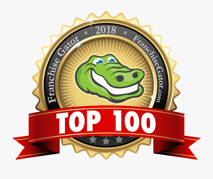 Franchise Gator Top 100, Transparent Clipart