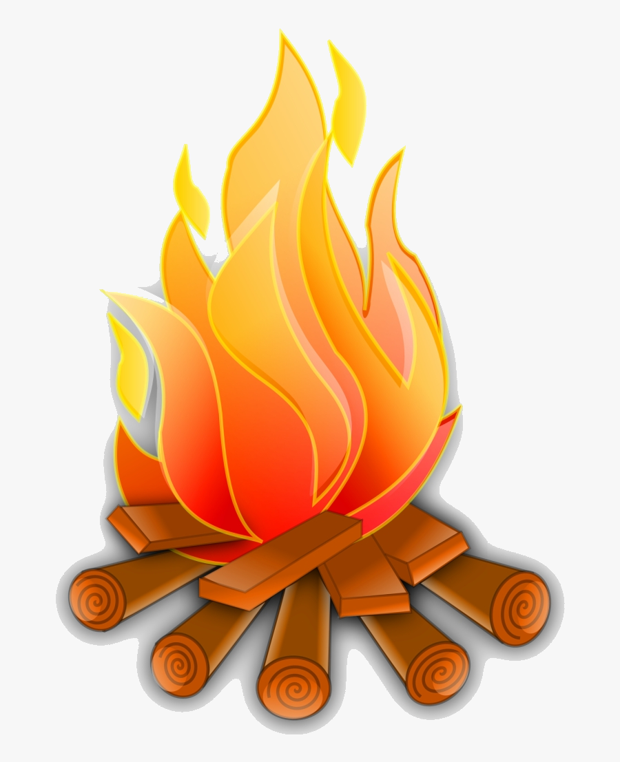 Fire Campfire Vector Transparent Image Clipart Png - Campfire Clipart, Transparent Clipart