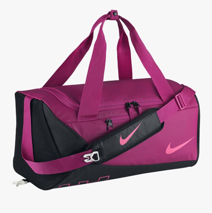 Nike Alpha Duffel Bag Pink, Transparent Clipart