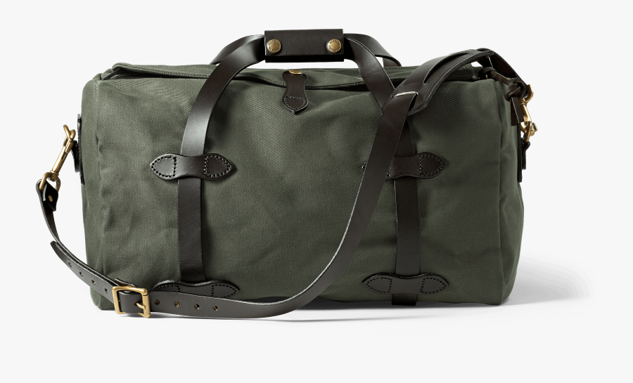Luggage Gym Bags Duffles - Filson Rugged Twill Duffle Bag Small 11070220 Otter, Transparent Clipart
