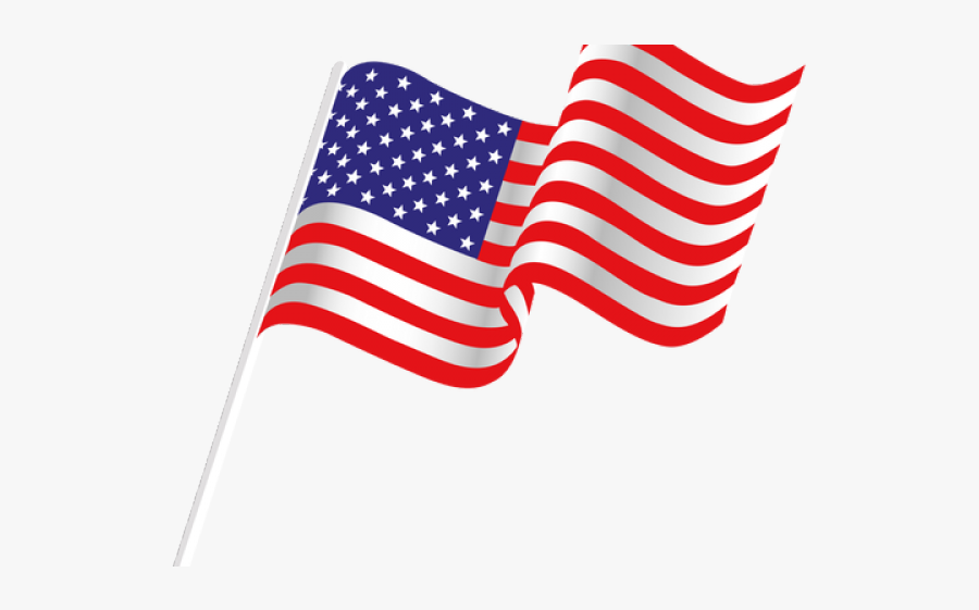Flags Transparent Background Free - Usa Independence Day 2019, Transparent Clipart