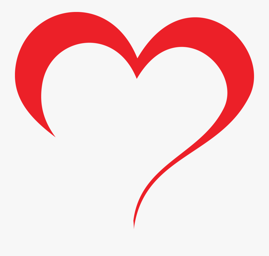 Transparent Love - Png Format Transparent Background Heart Png, Transparent Clipart