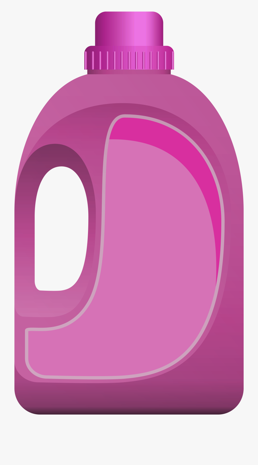 Pink Plastic Jerrycan Oil Png Clipart - Plastic Bottle, Transparent Clipart