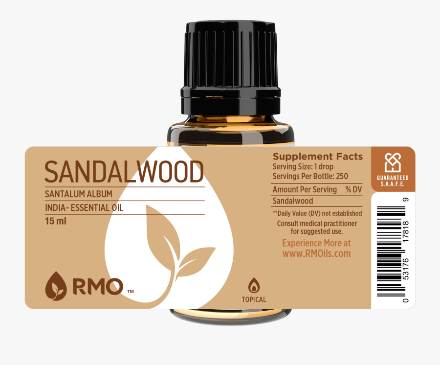 Bottle For Essential Oil - Essential Oil Bottle Label, Transparent Clipart