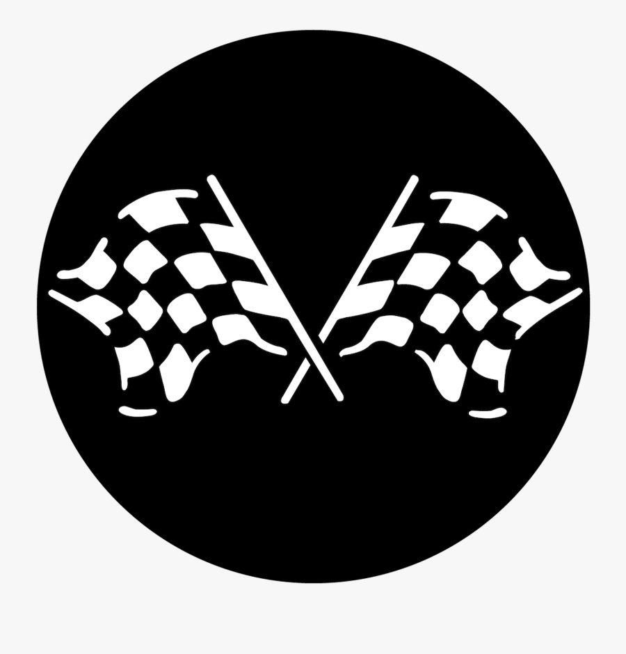 Sports Car- Racing Flag - Sports Car Racing Flag, Transparent Clipart