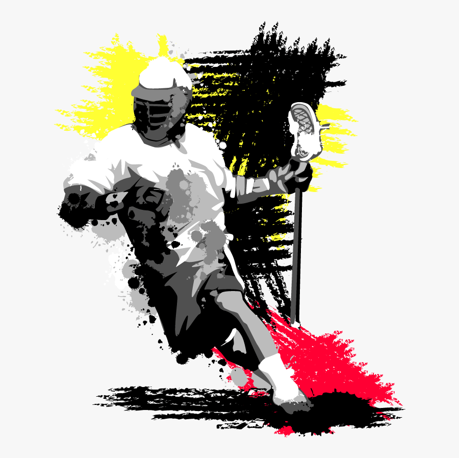 Gladiator Lacrosse Black Friday Free Shipping R - Lacrosse Poster Graphic, Transparent Clipart