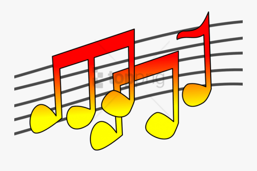 Free Png Color Music Notes Png Png Image With Transparent - Clipart Of Music, Transparent Clipart