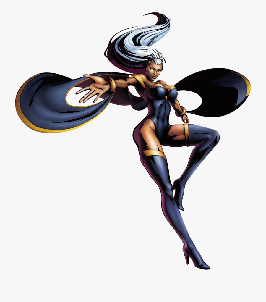 Storm X Men Png Transparent Image - Storm Marvel Vs Capcom 3, Transparent Clipart