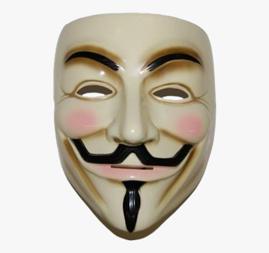 Clip Art Anonymous Mask Amazon - V For Vendetta Mask, Transparent Clipart