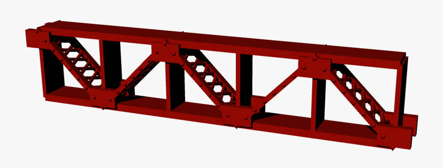 22 23 Golden Gate Truss - Golden Gate Bridge Trusses, Transparent Clipart