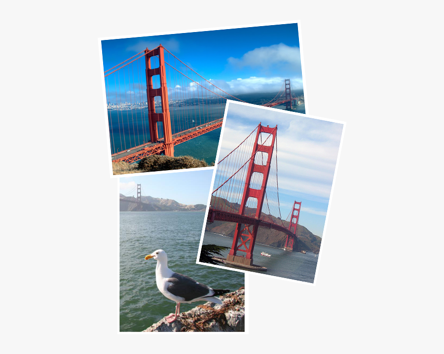 Clip Art Fort Point Golden Gate Bridge - San Francisco, Transparent Clipart