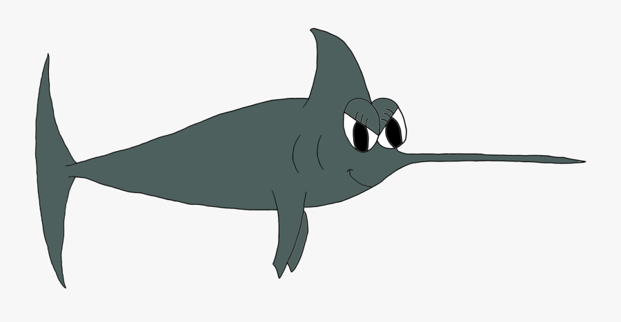 How To Draw A - Swordfish, Transparent Clipart
