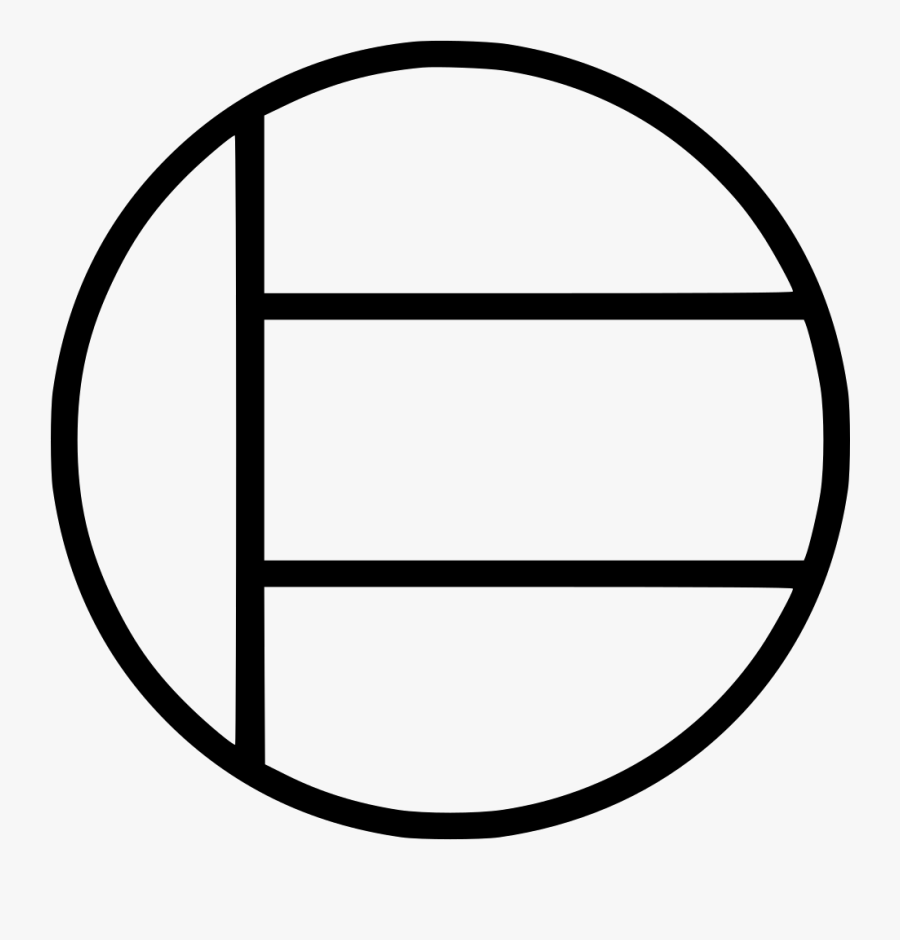 Circle,line,line Art,parallel,clip Art,oval - Uae Flag Black And White, Transparent Clipart