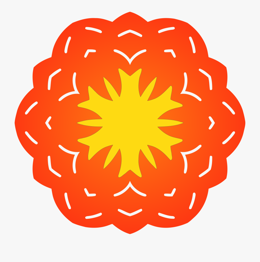 Abstract Flower 6 Clipart , Png Download - Illustration, Transparent Clipart